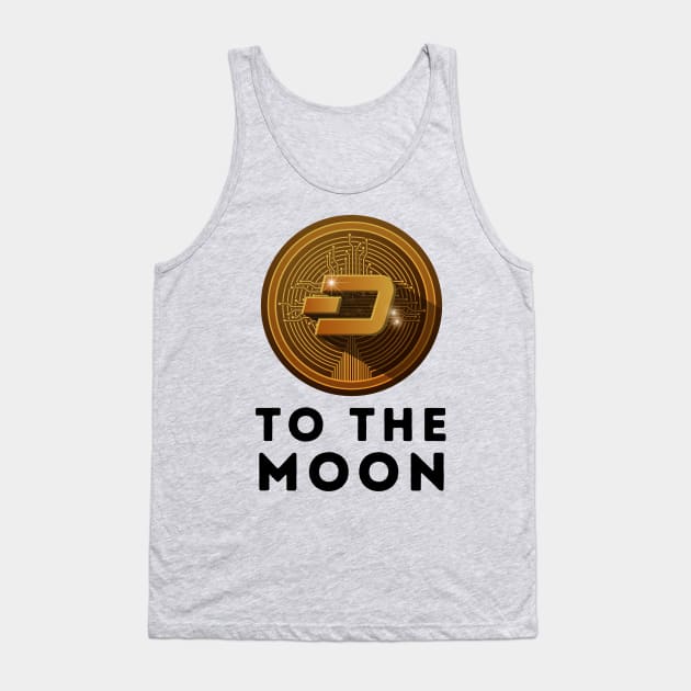 Dash to the Moon Tank Top by blueduckstuff